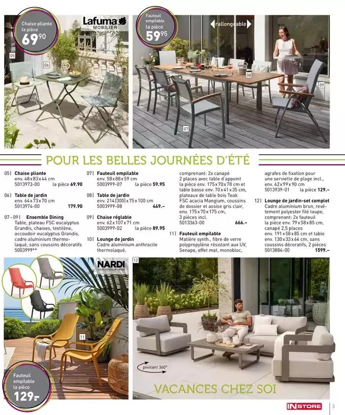 POUR UNE JOIE DE VIVRE ENSOLEILLÉE du 28 mars au 13 avril 2025 - Catalogue page 3