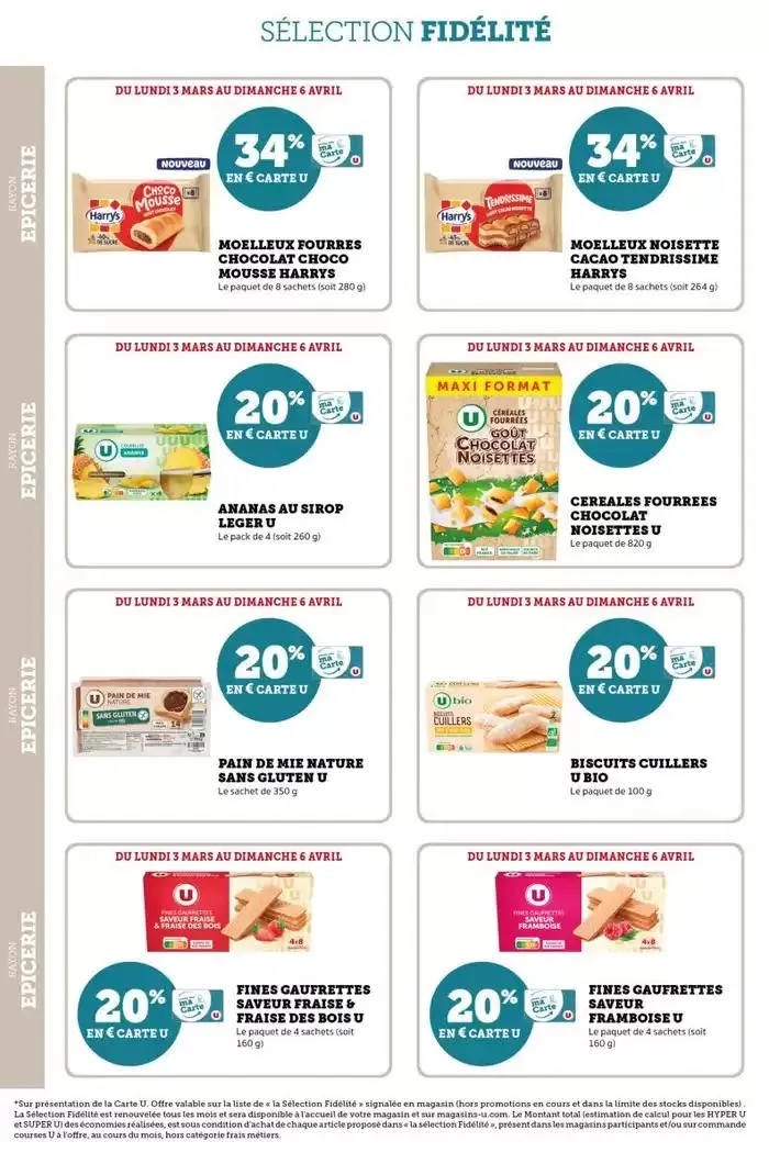 Tous les jours 20% du 21 mars au 6 avril 2025 - Catalogue page 14