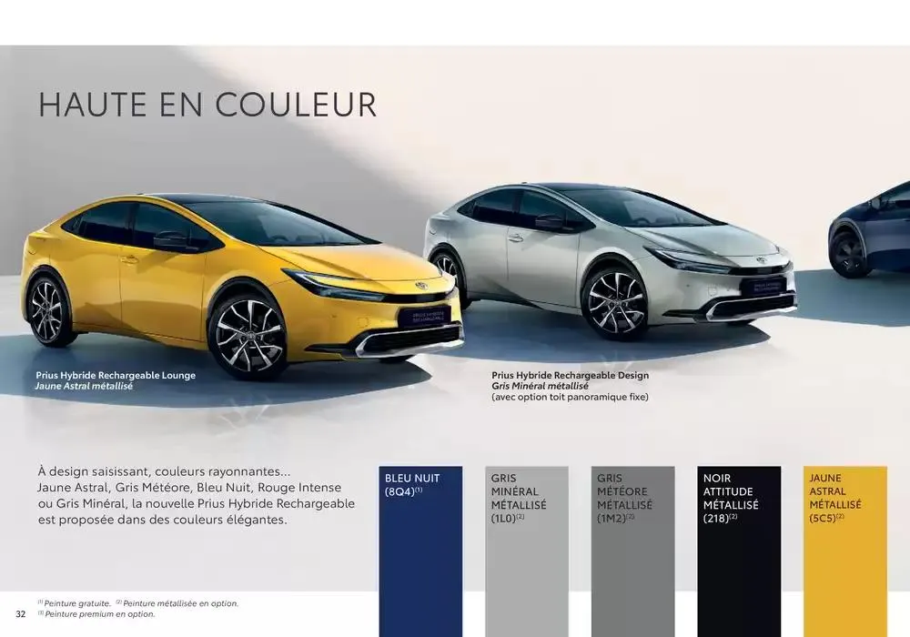 Toyota Prius Hybride Rechargeable du 17 décembre au 17 décembre 2025 - Catalogue page 32
