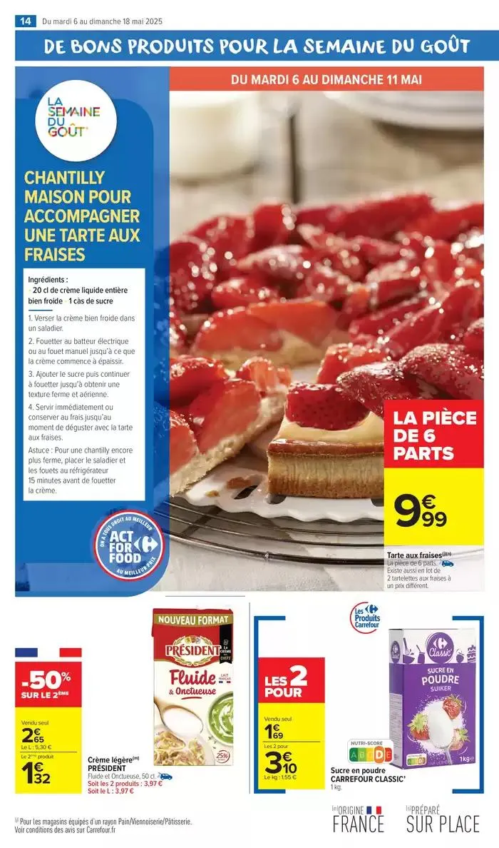 LE GOÛT ÇA SE FÊTE du 6 mai au 18 mai 2025 - Catalogue page 16