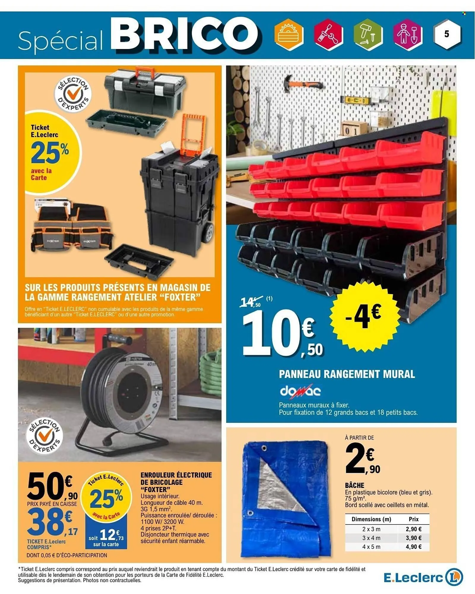Catalogue E.Leclerc Brico du 27 janvier au 7 février 2026 - Catalogue page 5