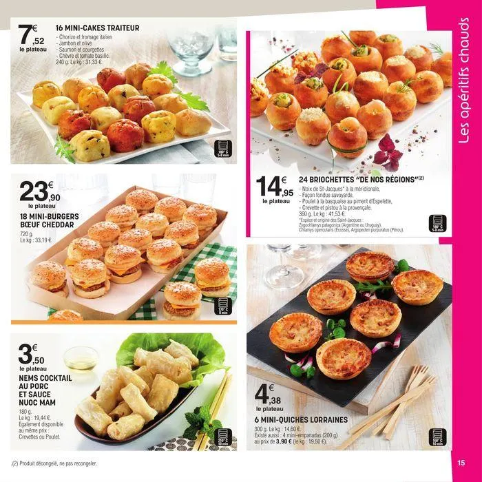 Carte Traiteur du 5 juillet au 31 mars 2025 - Catalogue page 6