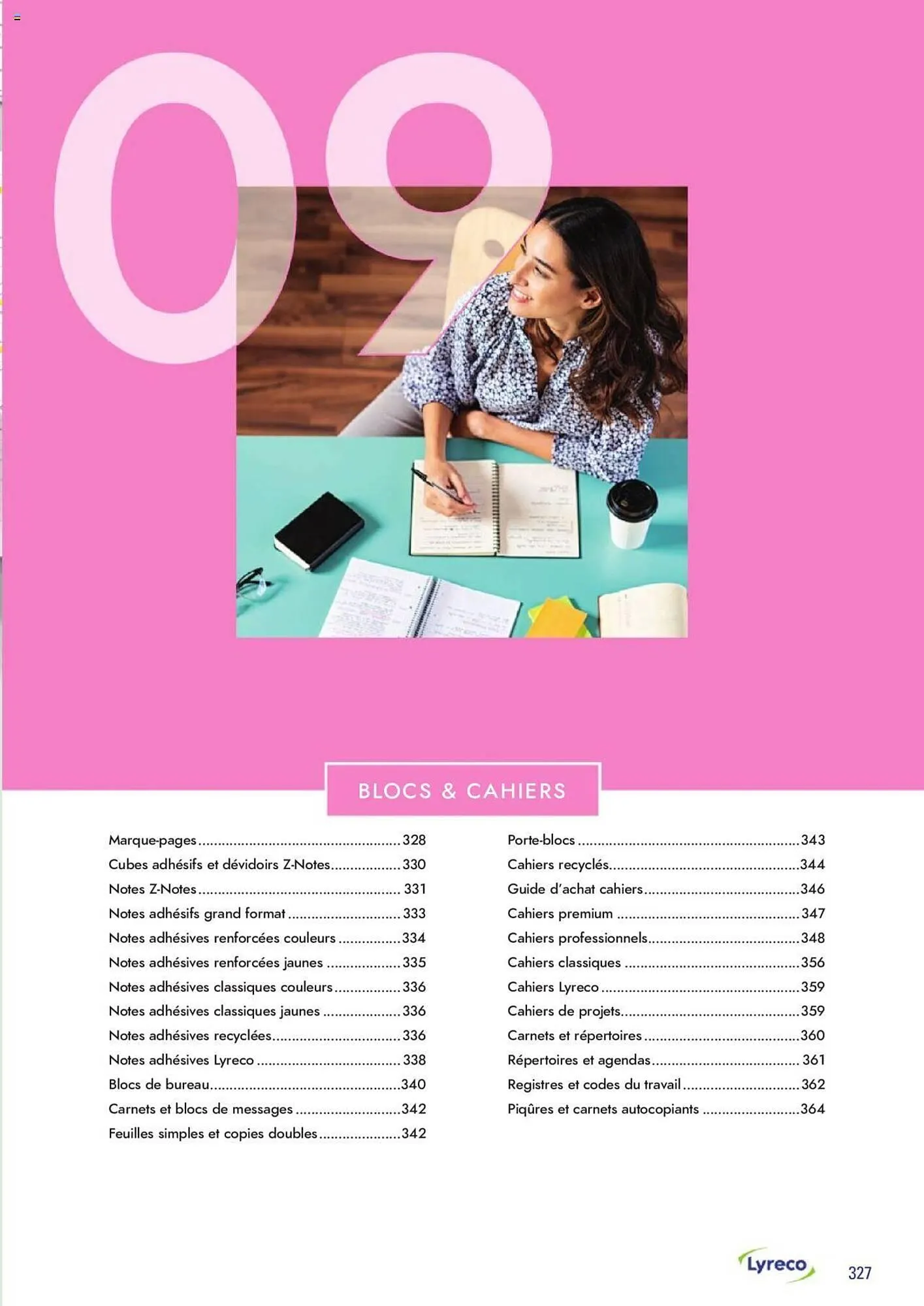 Catalogue Lyreco du 15 mai au 31 décembre 2023 - Catalogue page 327