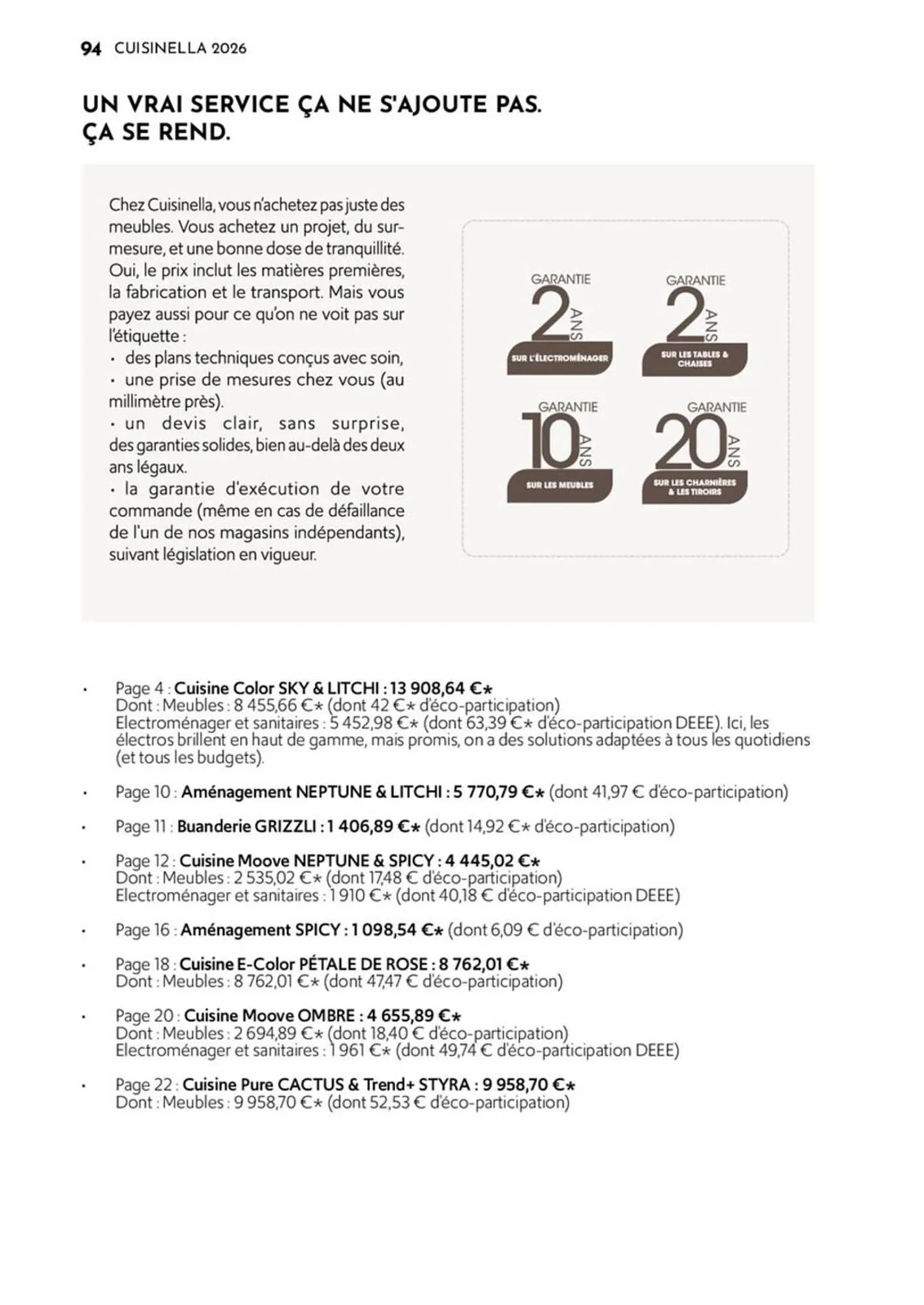 Catalogue Cuisinella du 3 décembre au 31 décembre 2026 - Catalogue page 96