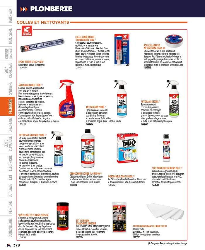 Guide produits 2024 du 15 mars au 31 décembre 2024 - Catalogue page 378