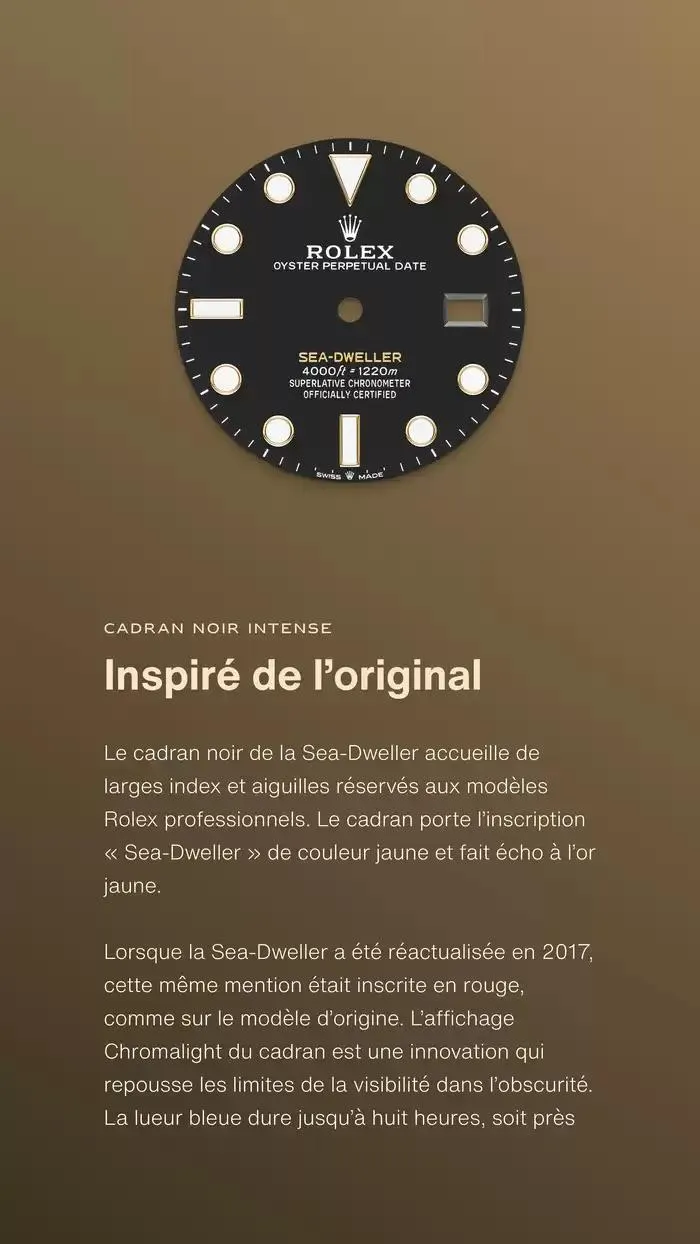 Rolex Sea Dweller du 13 décembre au 13 décembre 2025 - Catalogue page 5