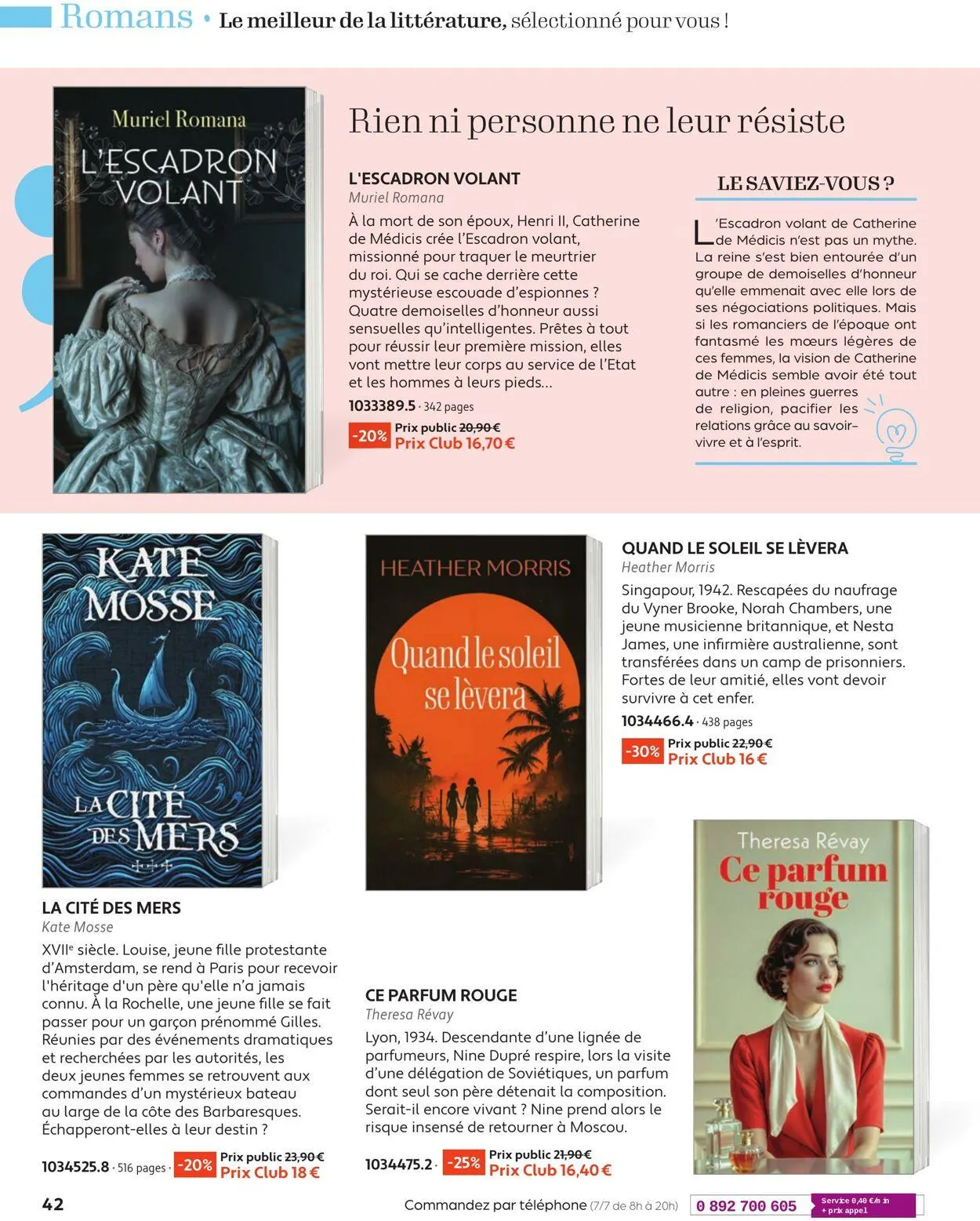 France Loisirs du 1 mai au 30 juin 2025 - Catalogue page 42