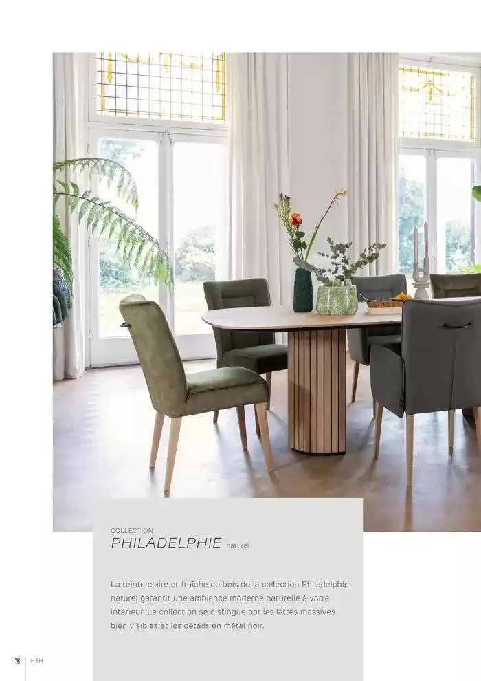 GUIDE D’INSPIRATION & D’ART DE VIVRE 2025 du 1 avril au 31 décembre 2025 - Catalogue page 76