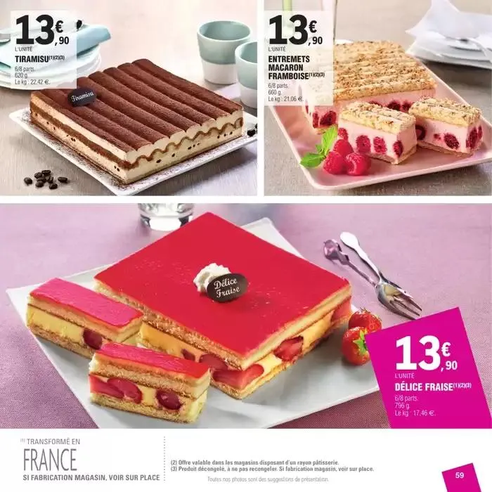 CARTE TRAITEUR PERMANENTE - MIXTE du 27 mars au 24 novembre 2025 - Catalogue page 59