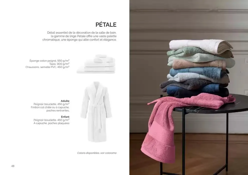 Notre collection Printemps - Ete 2025 du 14 février au 30 août 2025 - Catalogue page 48