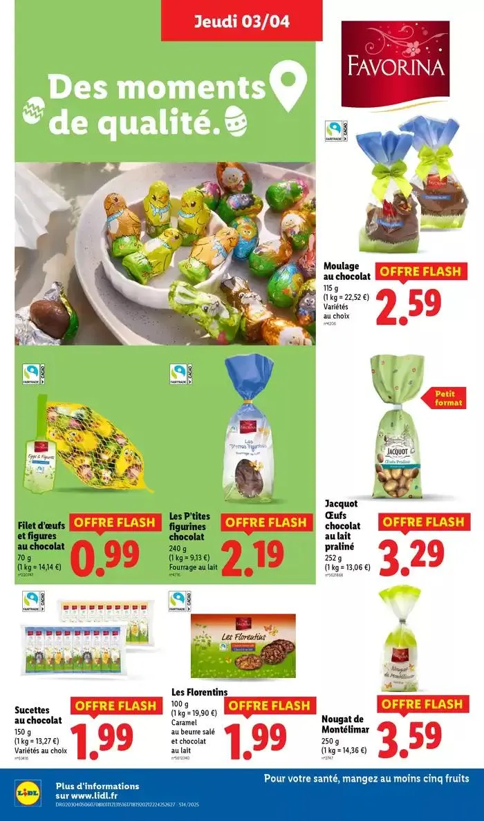Concôctez un délicieux repas à l'occasion de Pâques avec la marque Deluxe chez Lidl ! du 3 avril au 9 avril 2025 - Catalogue page 24