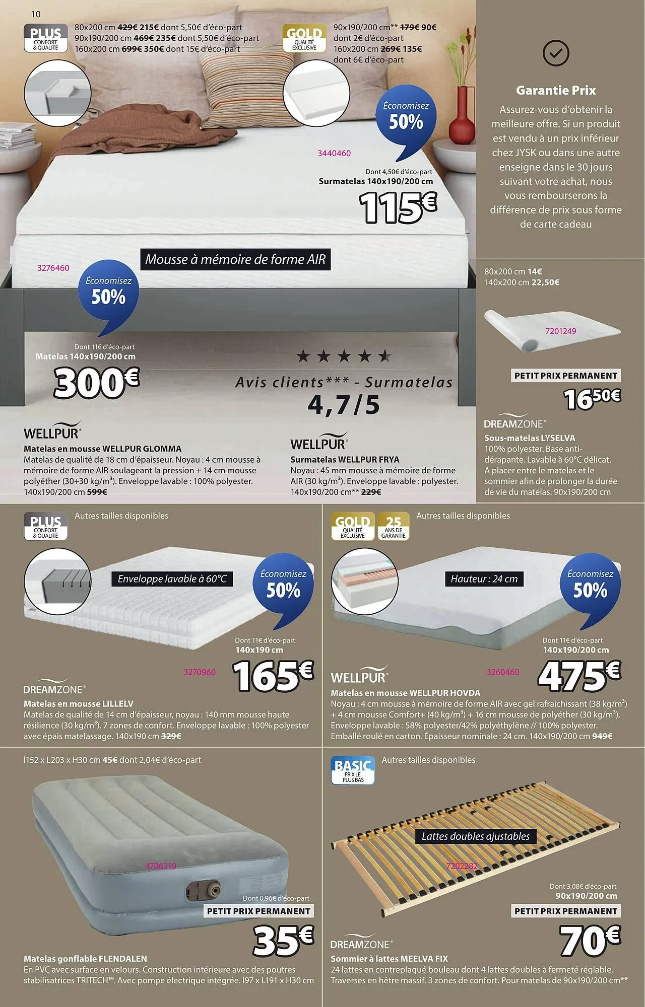Catalogue JYSK du 9 décembre au 31 décembre 2025 - Catalogue page 10
