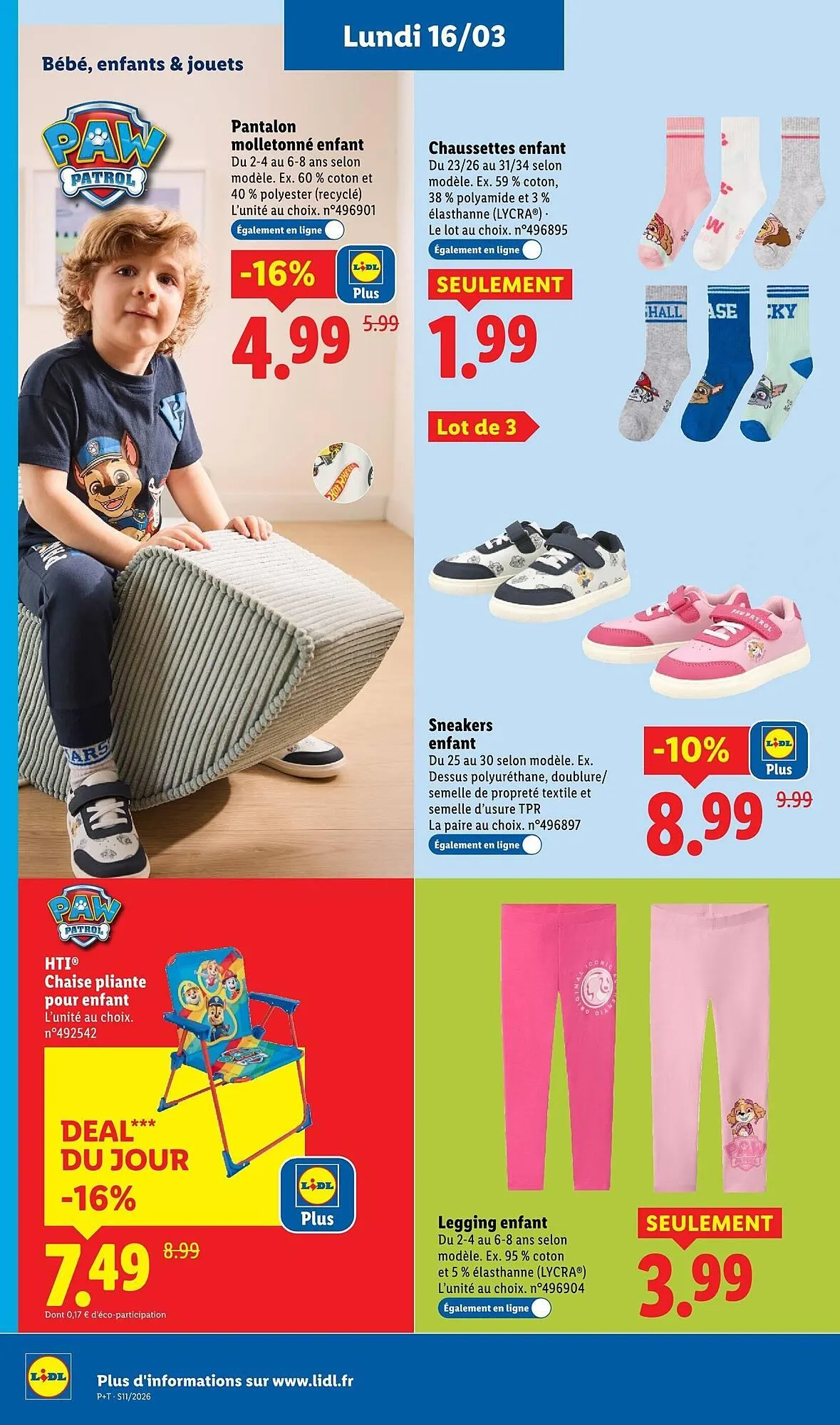 Catalogue Lidl du 16 mars au 18 mars 2026 - Catalogue page 14
