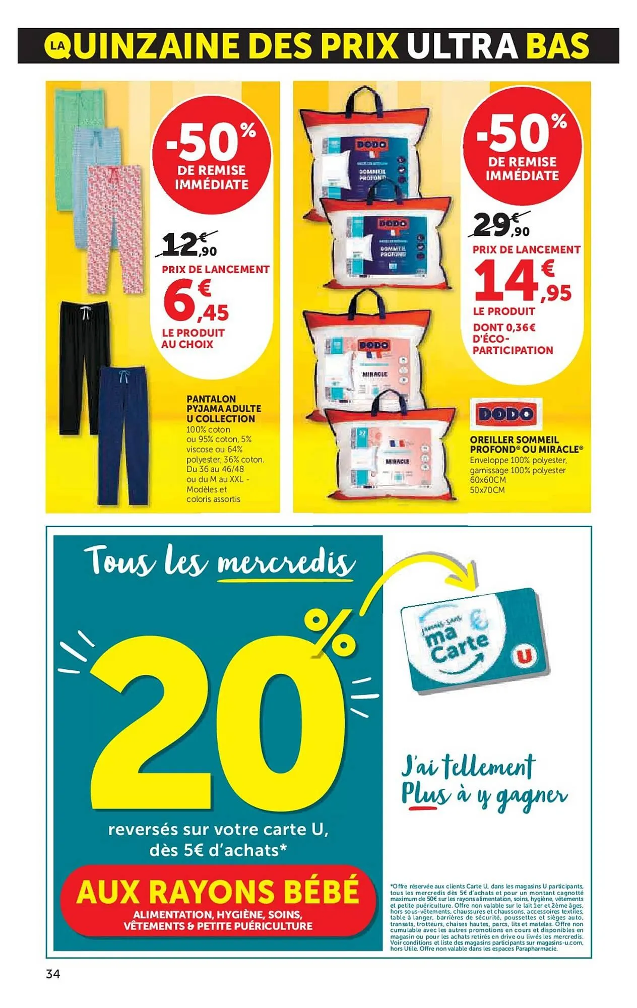 Catalogue Super U du 10 mars au 22 mars 2026 - Catalogue page 34