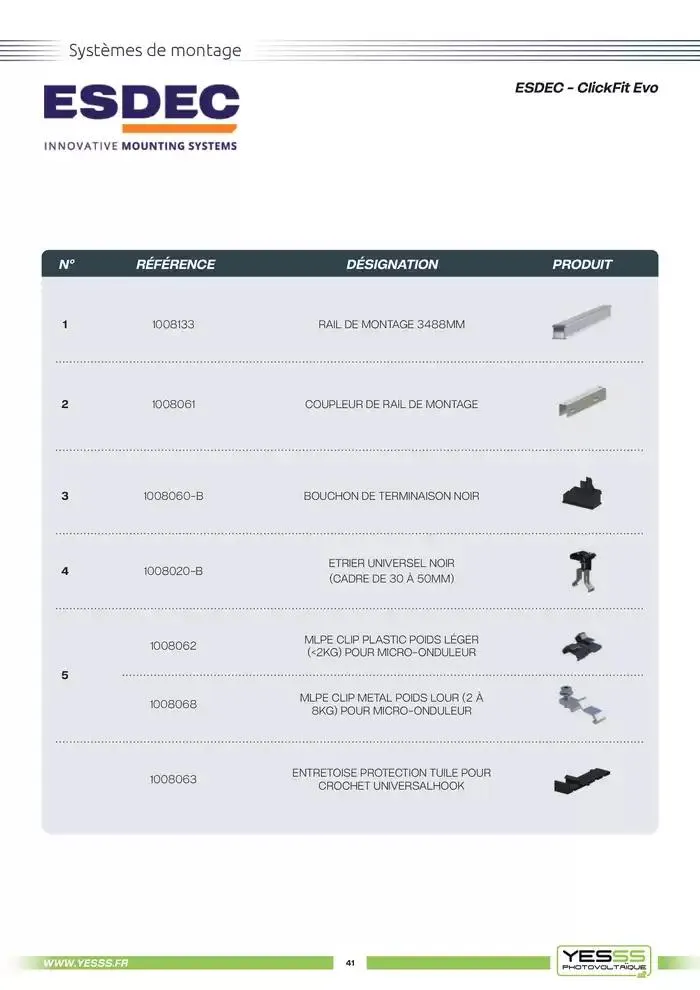 Catalogue Photovoltaique 2025 du 4 mars au 31 décembre 2025 - Catalogue page 43
