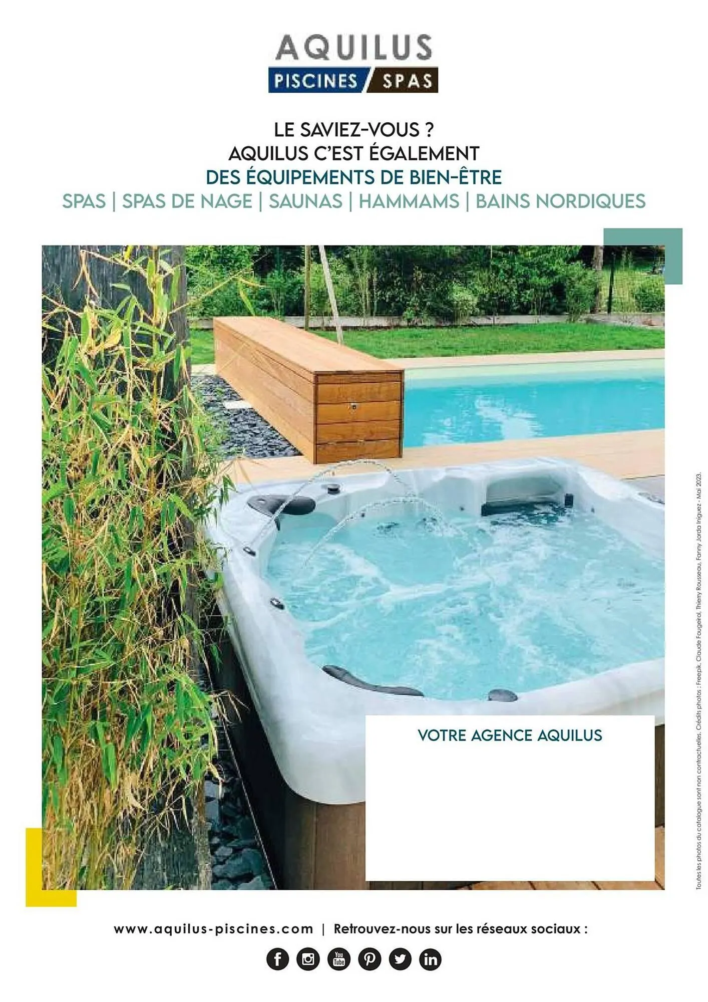 Catalogue Aquilus Piscines du 23 octobre au 31 décembre 2023 - Catalogue page 28