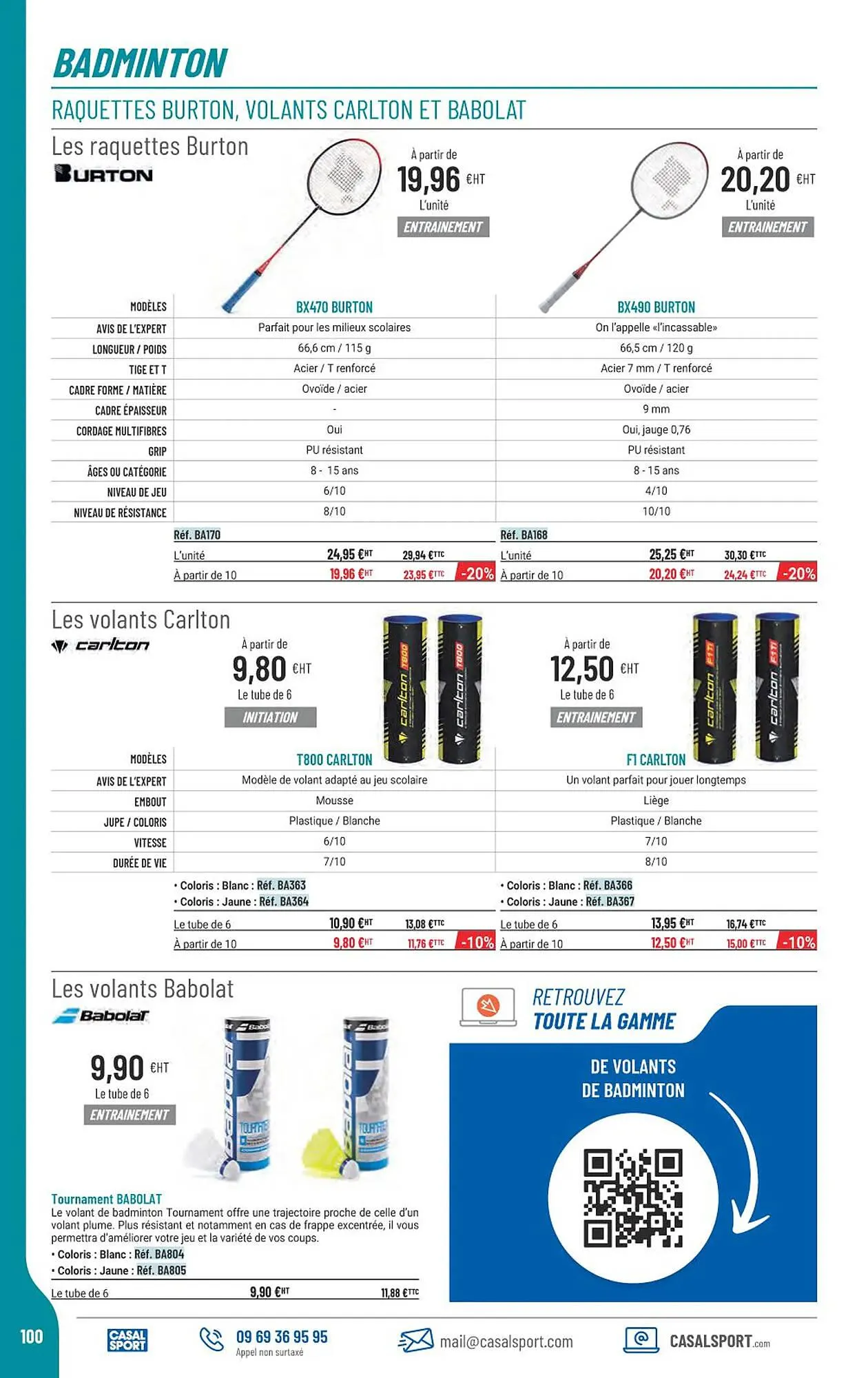 Catalogue Casal Sport du 22 janvier au 31 décembre 2026 - Catalogue page 72