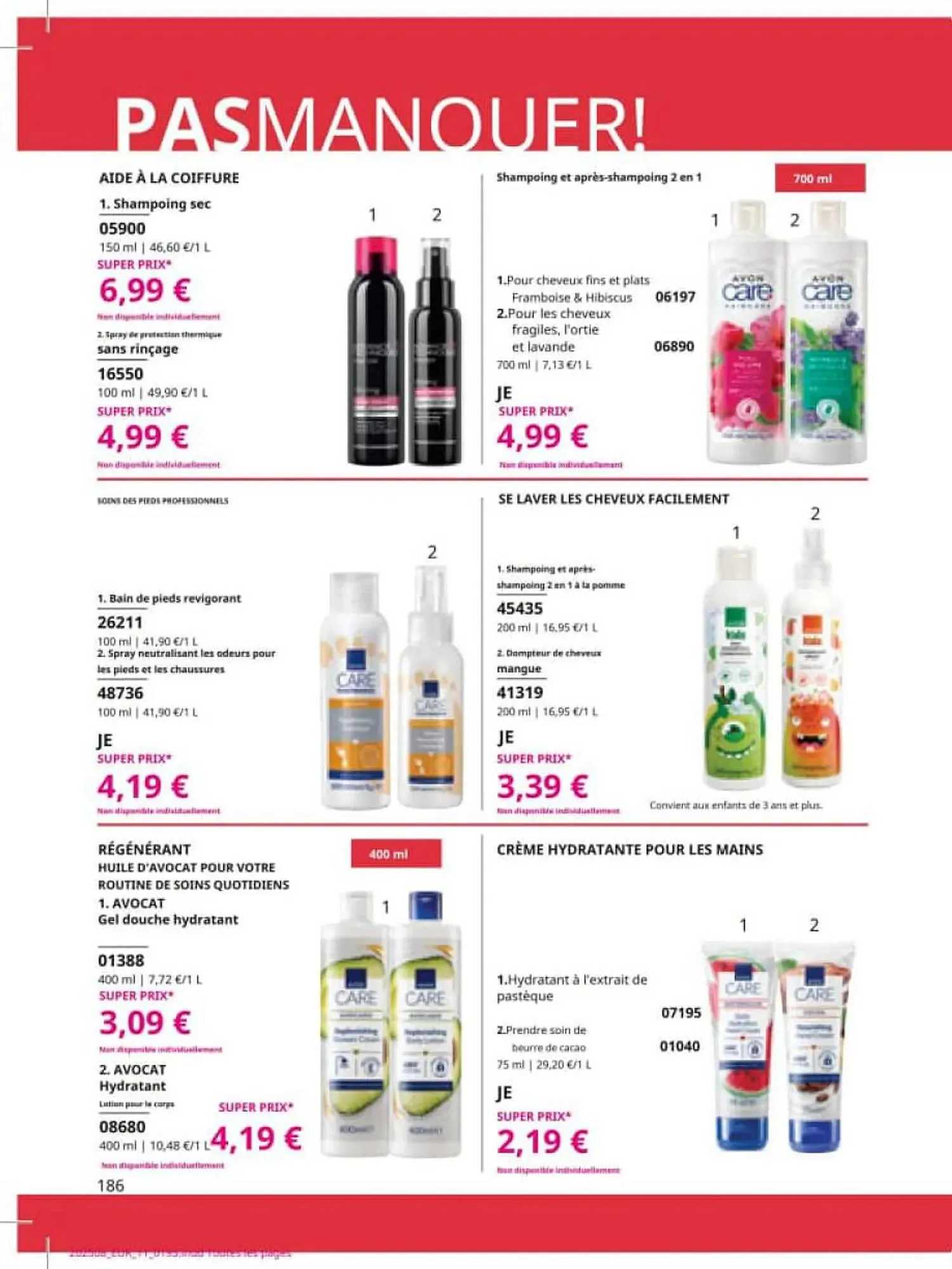 Catalogue AVON du 1 août au 31 août 2025 - Catalogue page 186