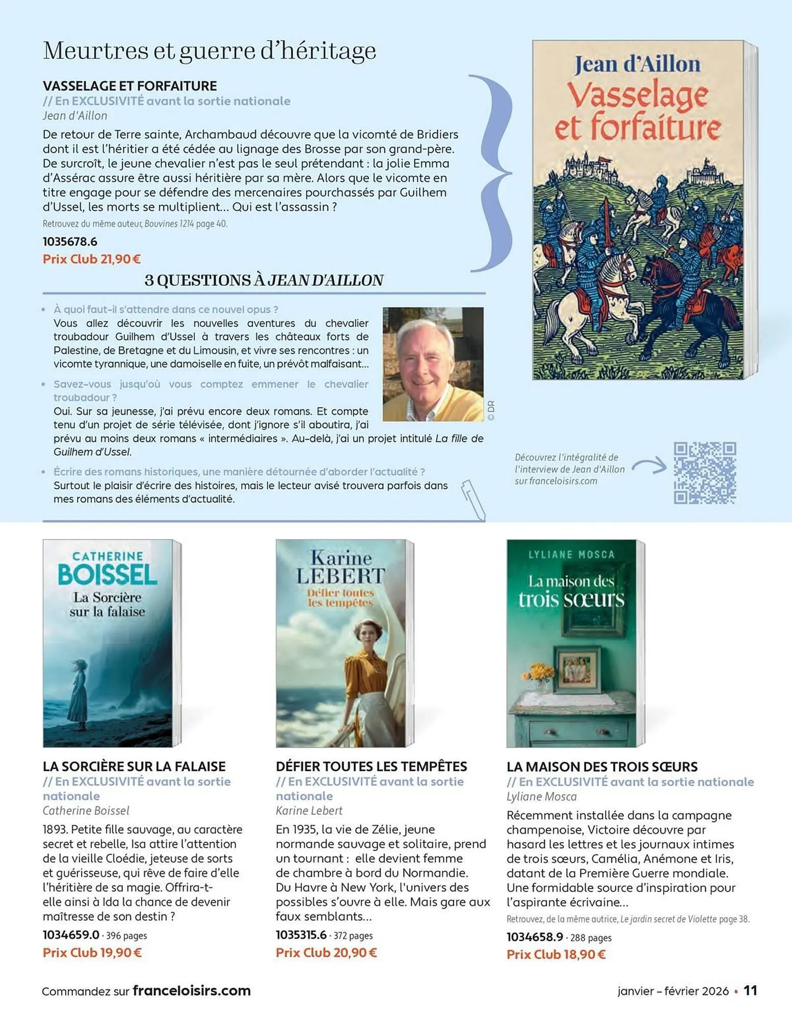Catalogue France Loisirs du 1 janvier au 28 février 2026 - Catalogue page 11