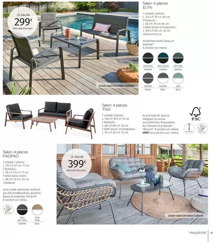 Hesperide 2025 du 12 février au 31 août 2025 - Catalogue page 11