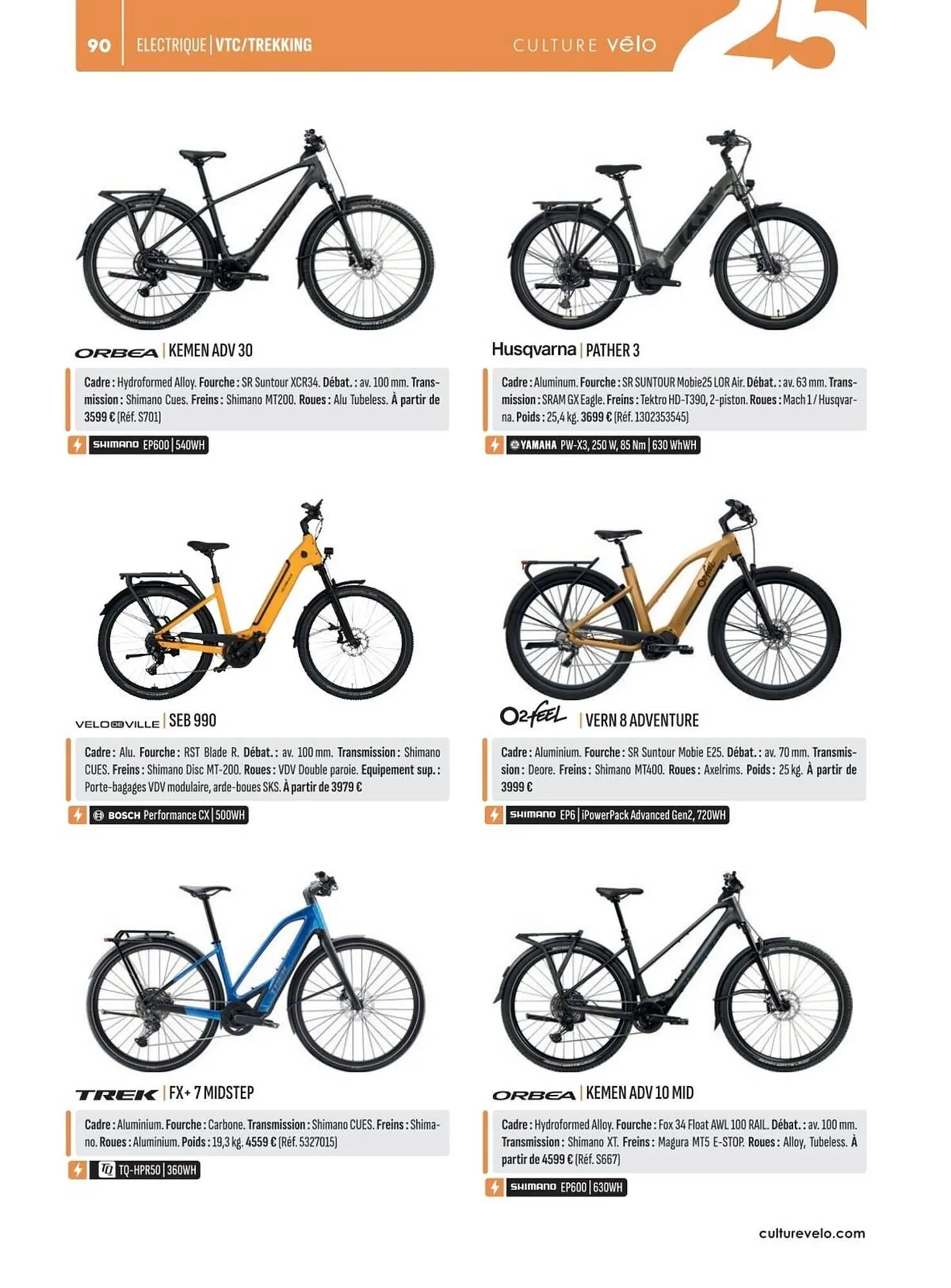 Catalogue Culture Vélo du 2 mai au 31 décembre 2025 - Catalogue page 90