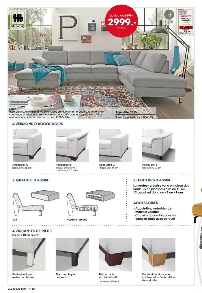 SALON DE LA CUISINE CHEZ MÖBEL MARTIN du 5 décembre au 15 décembre 2024 - Catalogue page 12