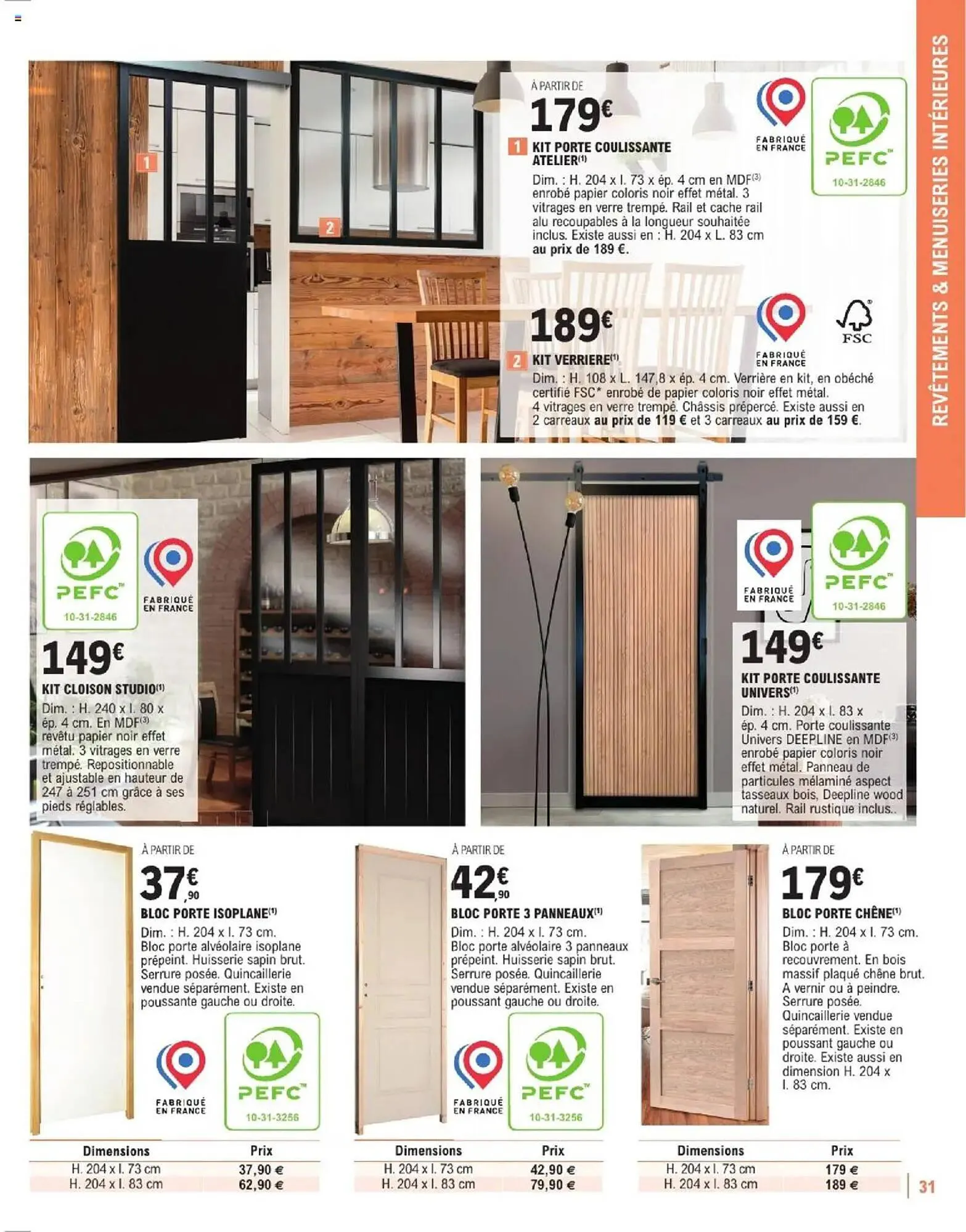 Catalogue E.Leclerc Brico du 7 janvier au 31 décembre 2025 - Catalogue page 31