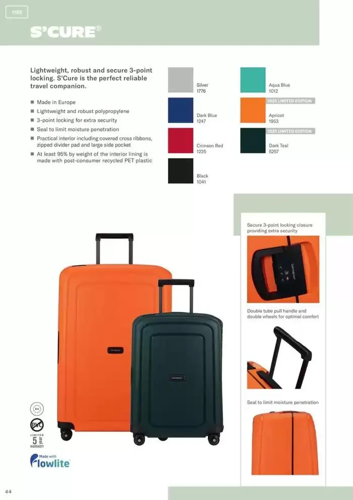 Samsonite Product catalogue 2025 du 23 décembre au 31 décembre 2025 - Catalogue page 128