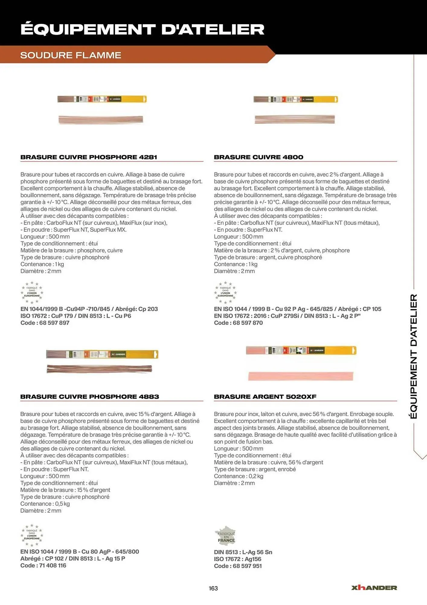 Catalogue Prolians du 2 septembre au 31 décembre 2025 - Catalogue page 163