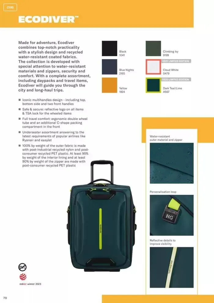 Samsonite Product catalogue 2025 du 23 décembre au 31 décembre 2025 - Catalogue page 157