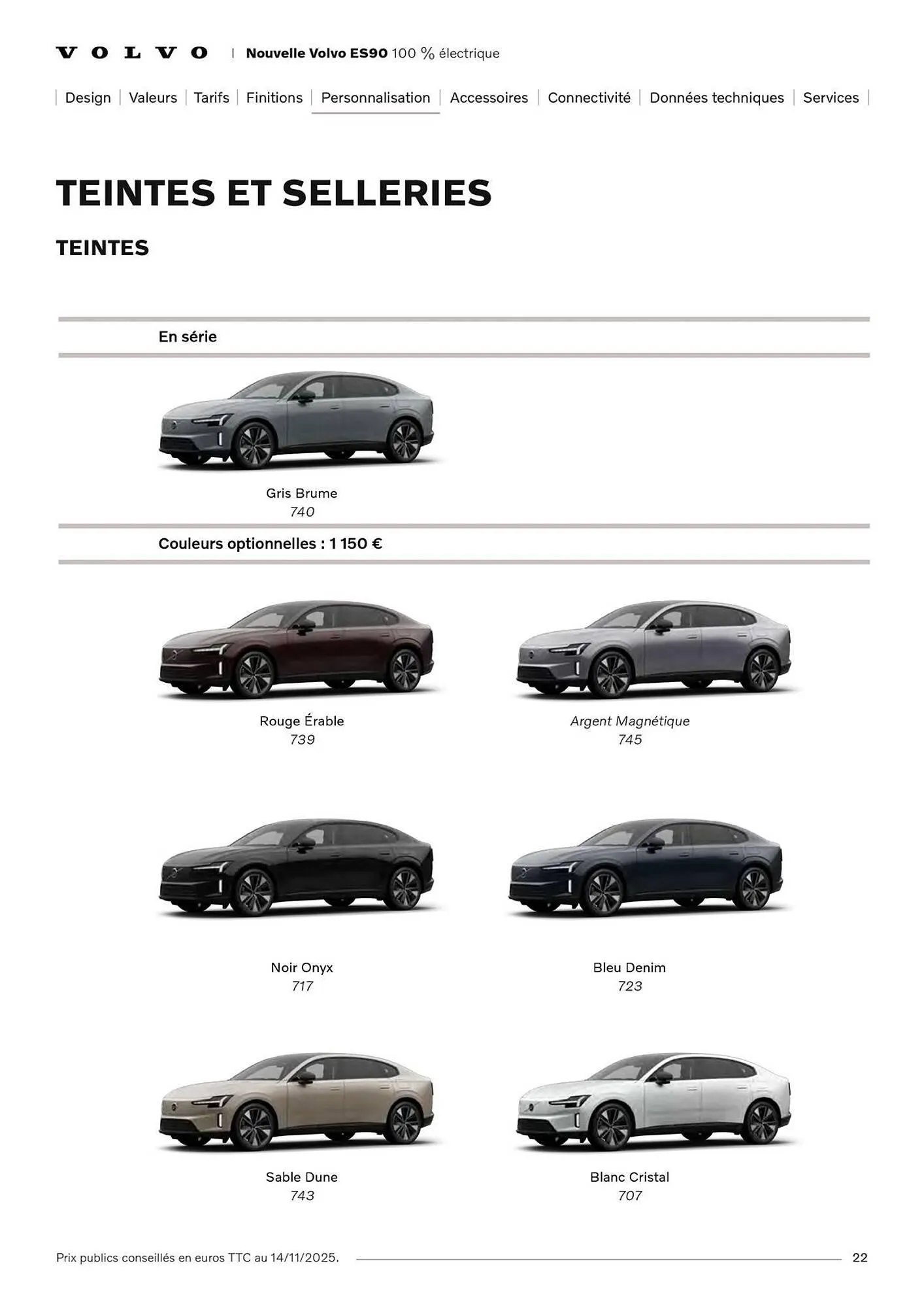 Catalogue VOLVO du 7 janvier au 31 janvier 2027 - Catalogue page 22