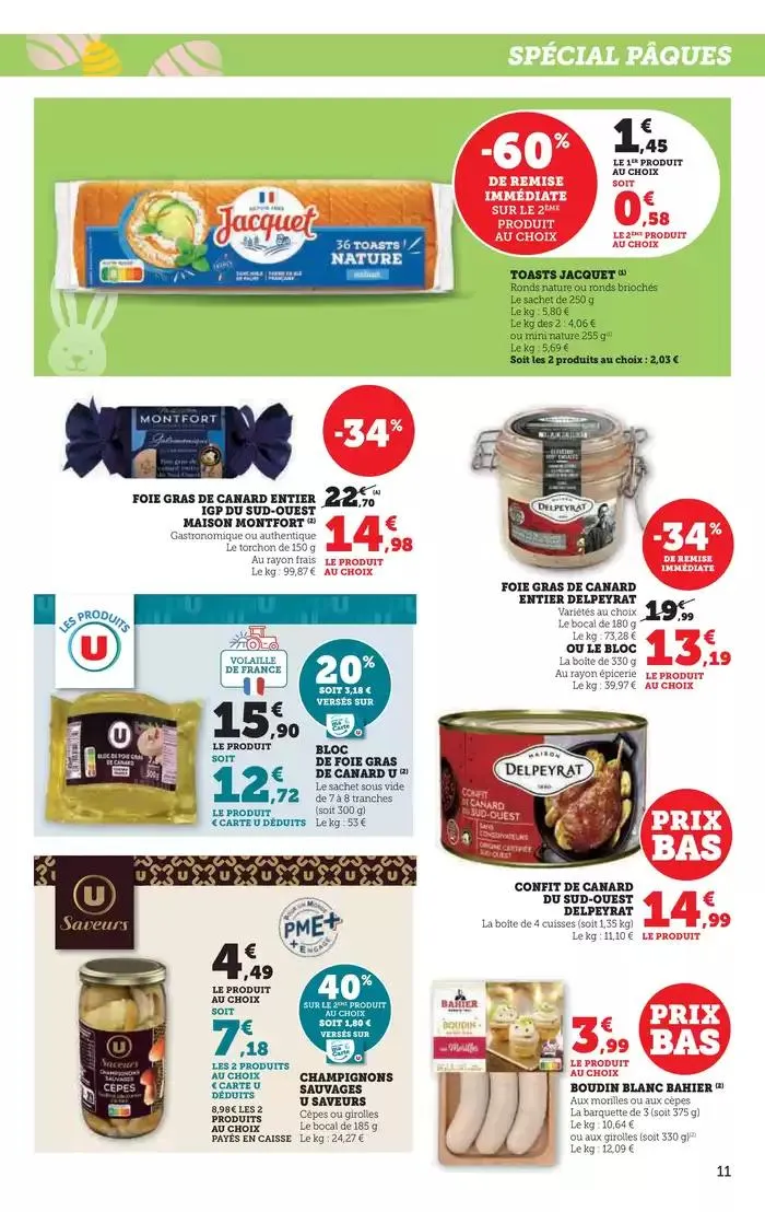 Spécial Pâques du 8 avril au 21 avril 2025 - Catalogue page 11