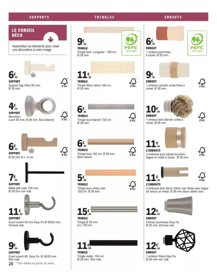 Guide Decoration Interieure du 2 mai au 31 décembre 2025 - Catalogue page 20