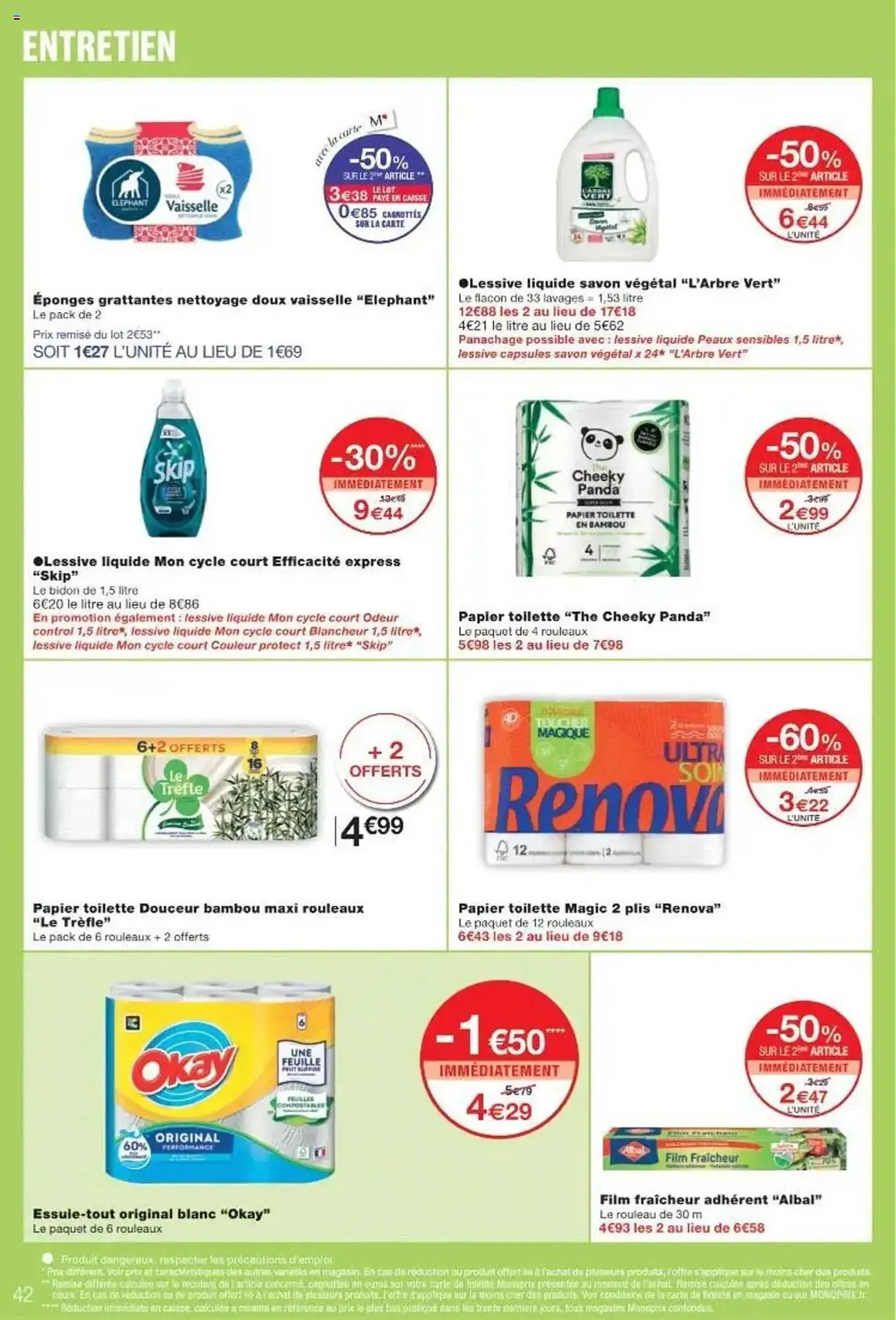 Catalogue Monoprix du 12 août au 24 août 2025 - Catalogue page 42