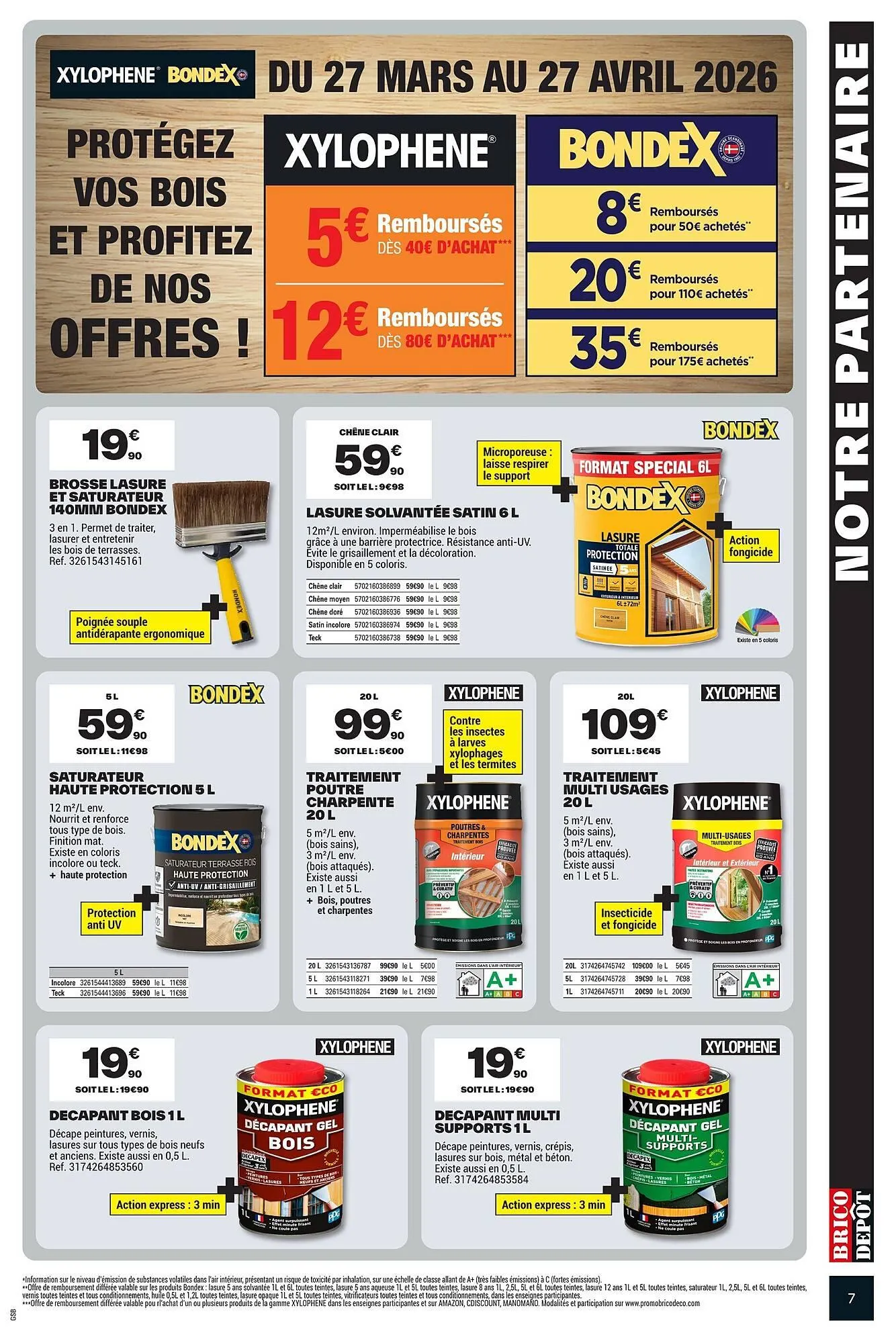 Catalogue Brico Dépôt du 27 mars au 9 avril 2026 - Catalogue page 7