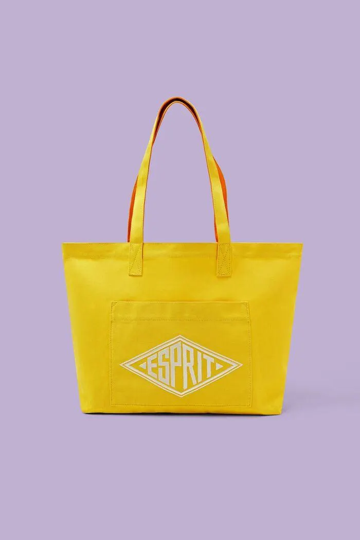 Sac fourre-tout en toile à logo