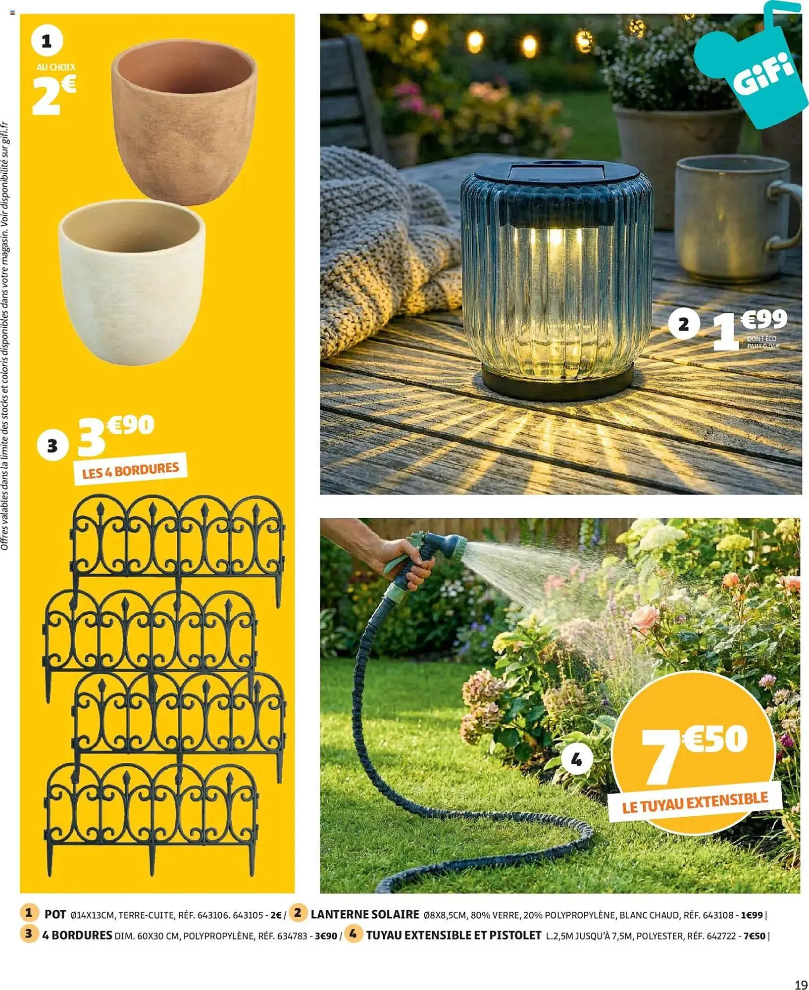 Catalogue Gifi du 28 avril au 11 mai 2026 - Catalogue page 19