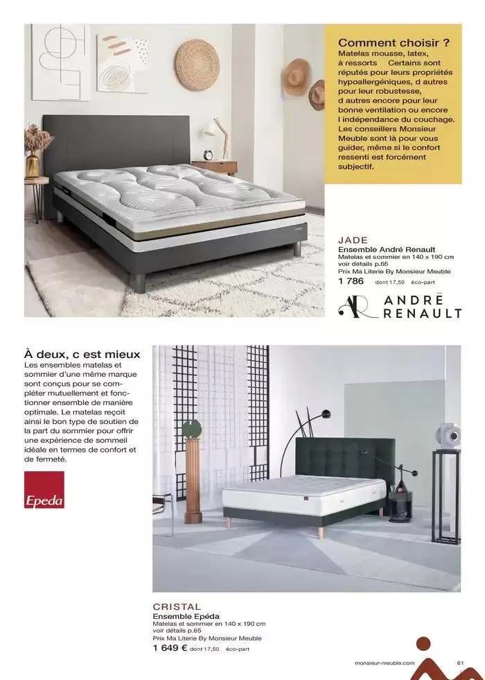 Cultivez votre bien-être du 7 février au 31 décembre 2025 - Catalogue page 61