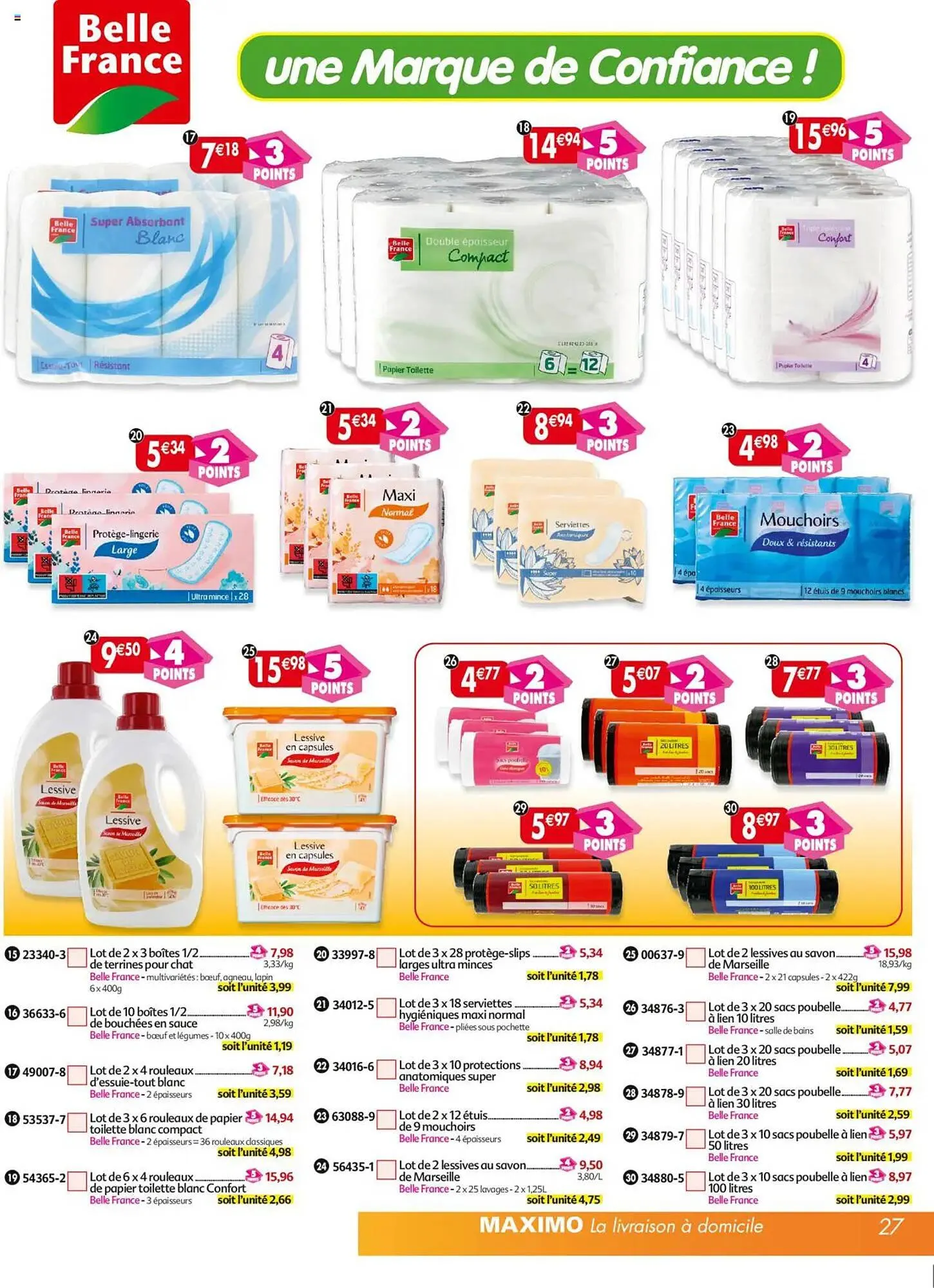 Catalogue Maximo du 7 juillet au 3 août 2025 - Catalogue page 27