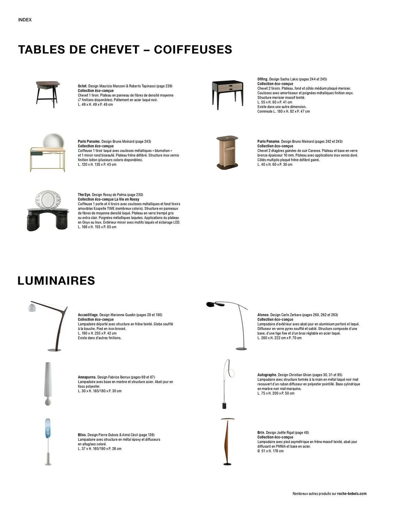 Catalogue Roche Bobois du 13 janvier au 31 décembre 2026 - Catalogue page 298