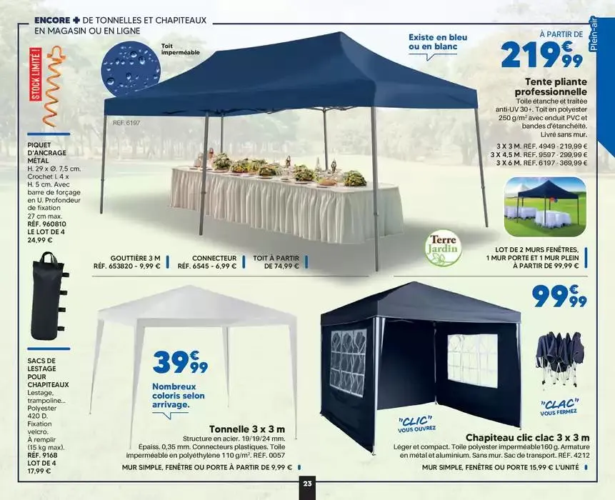 PRINTEMPS/ÉTÉ 2025 du 1 mars au 30 septembre 2025 - Catalogue page 23