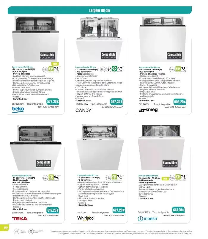 Consultez le menu avant de vous mettre en cuisine. du 7 janvier au 31 décembre 2025 - Catalogue page 152