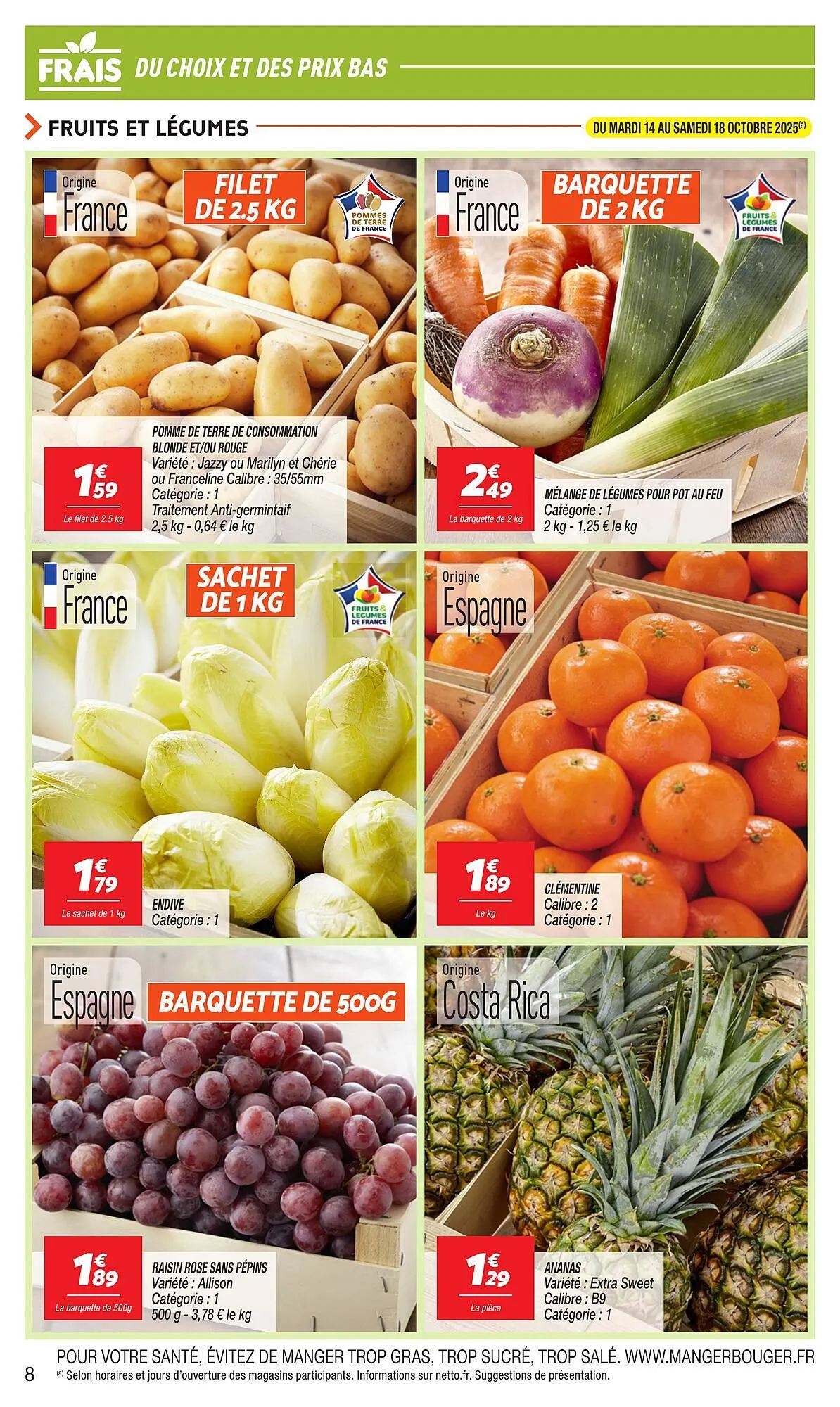 Catalogue Netto du 14 octobre au 20 octobre 2025 - Catalogue page 8
