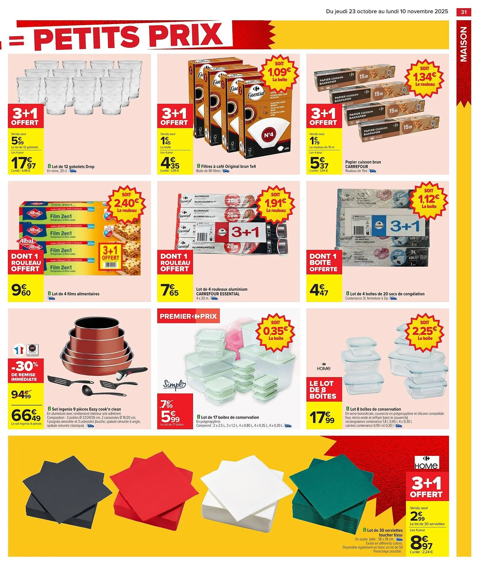 Catalogue Carrefour Market du 23 octobre au 10 novembre 2025 - Catalogue page 33
