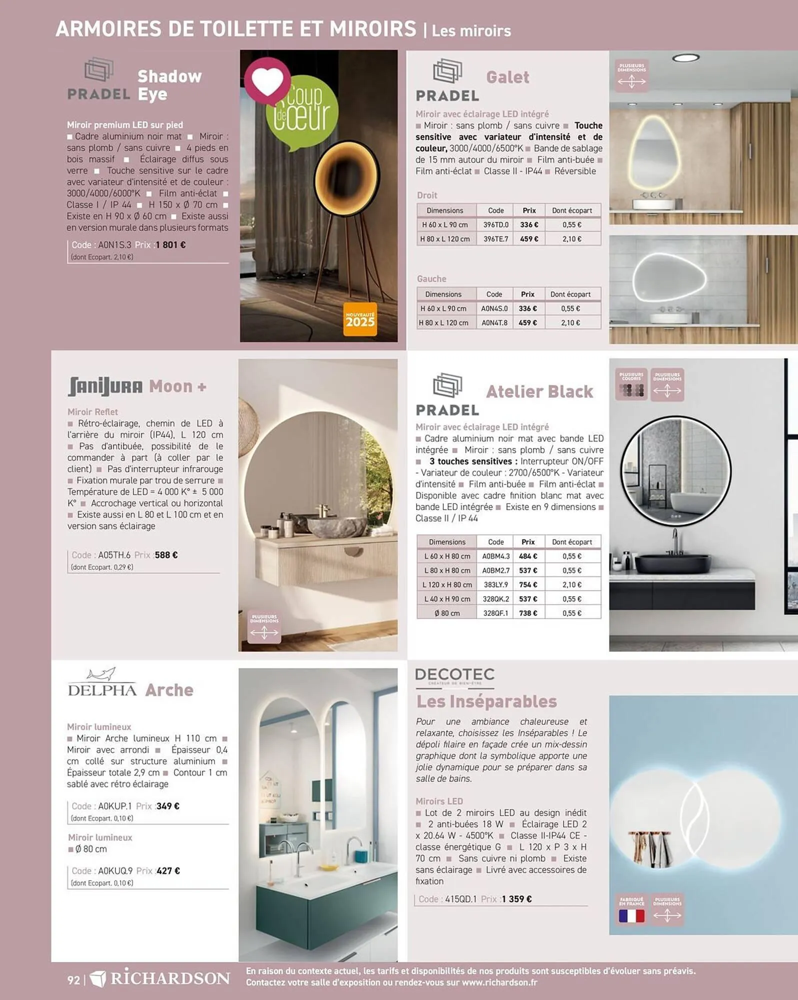 Catalogue Richardson du 11 avril au 31 décembre 2025 - Catalogue page 94