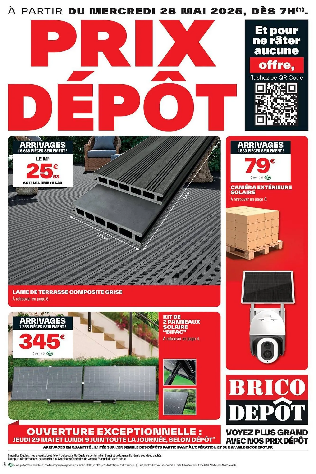 Catalogue Brico Dépôt du 23 mai au 12 juin 2025 - Catalogue page 1