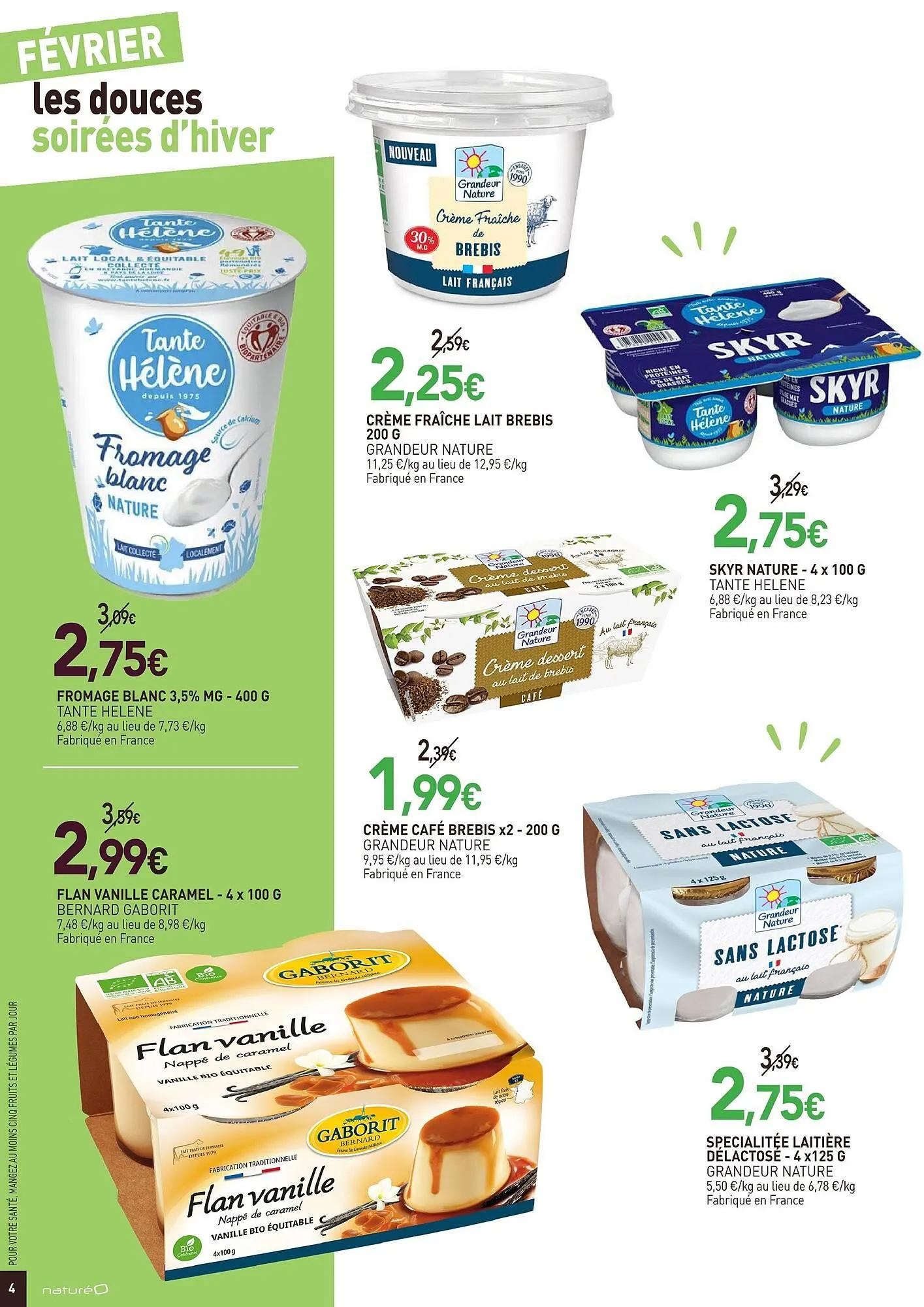 Catalogue naturéO du 4 février au 22 février 2026 - Catalogue page 4