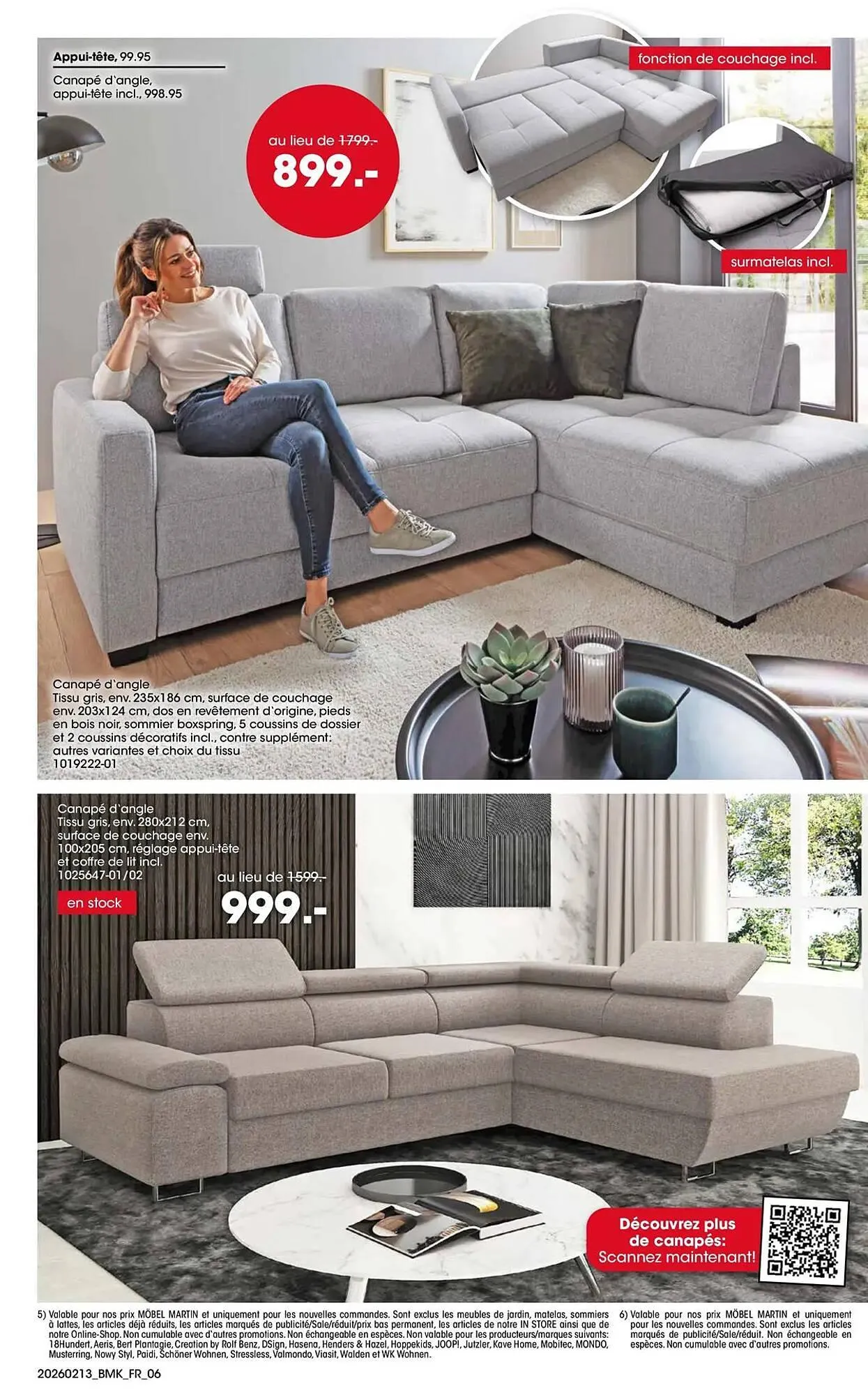 Catalogue Möbel Martin du 13 février au 28 février 2026 - Catalogue page 6