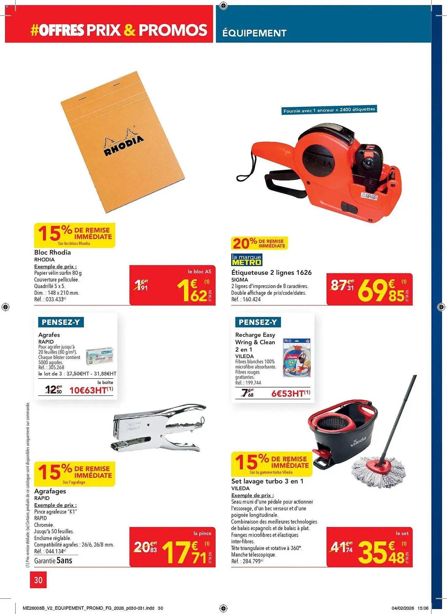 Catalogue METRO du 26 février au 25 mars 2026 - Catalogue page 30