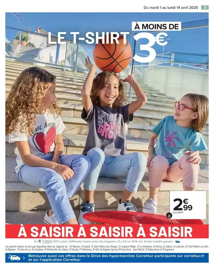 TEXTILE SPÉCIAL PRINTEMPS 2 du 1 avril au 14 avril 2025 - Catalogue page 5